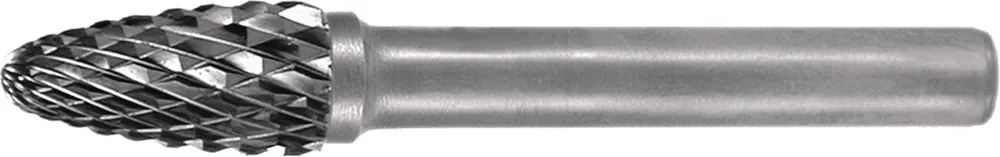 Frässtift RBF D.12mm Kopf-L.25mm Schaft-D.6mm HM Verz.Kreuz TECWERK Bestpreis