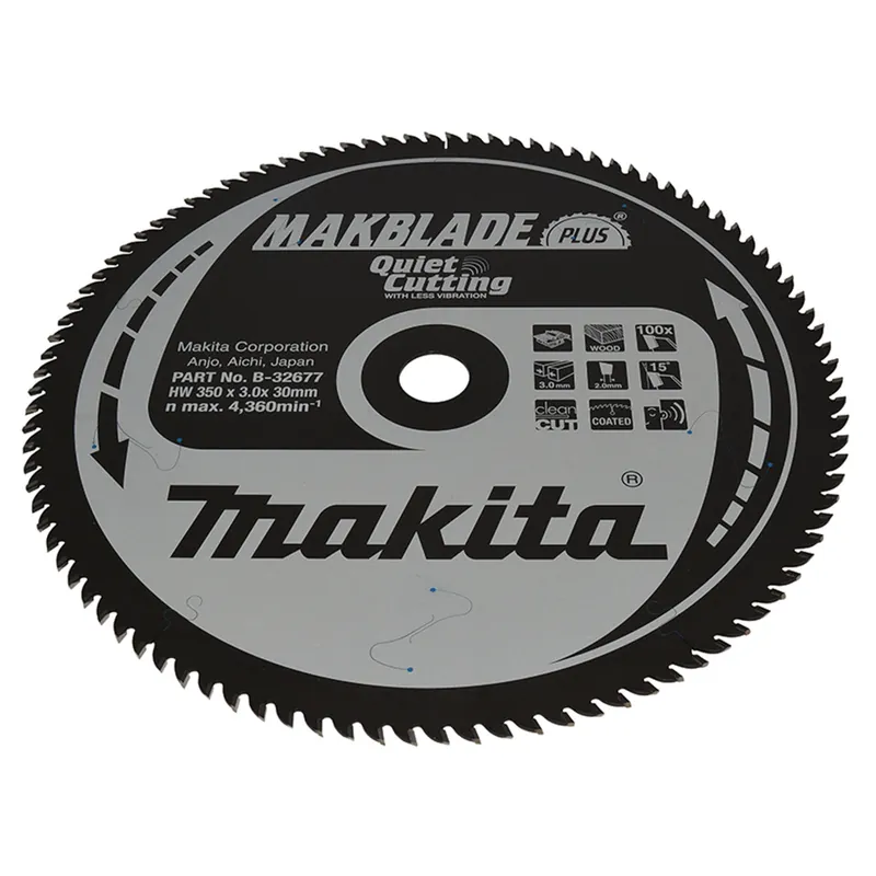 Meistverkauft Makita MAKBLADE+ Sägeblatt 350x30x100Z - B-32677