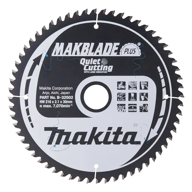 Makita MAKBLADE+ Sägeblatt 216x30x60Z - B-32502 Sofort Bestellen