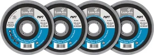Lukas Polierteller P6PT Ø 125 mm Bohrungs-Ø 22,23 mm - A6700024 Direkt Vom Hersteller