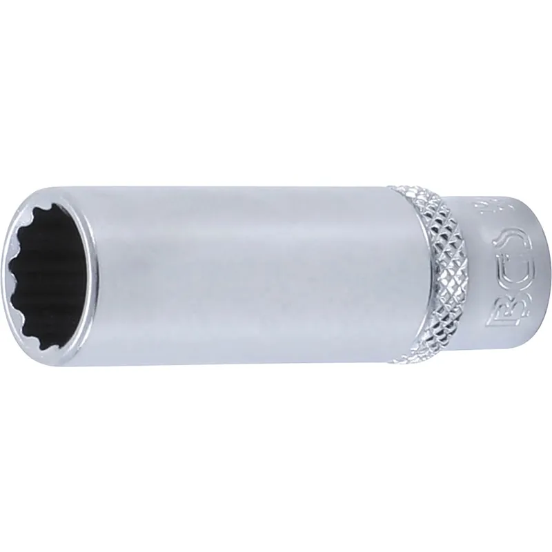 BGS Steckschlüssel-Einsatz Zwölfkant tief Antrieb Innenvierkant 6,3 mm (1/4") SW 11 mm - 10711 Billig