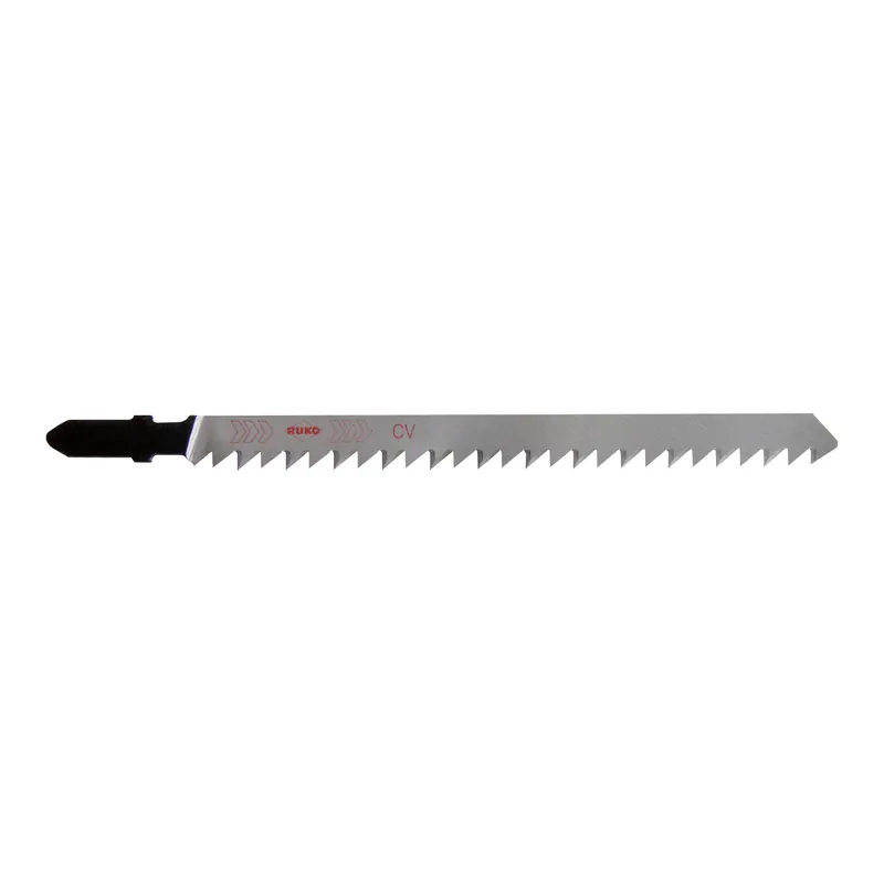Must-Have RUKO 5x Stichsägeblatt 8024 HCS blank geschliffen - 3218024