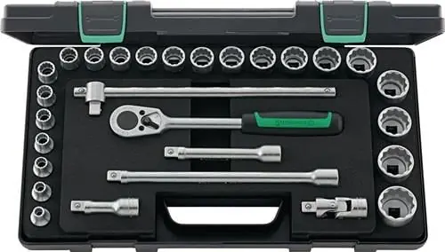 Kracherpreis Stahlwille Steckschlüsselsatz 50/22/6 28tlg. 1/2″ SW 8-32 mm Anzahl Zähne 36 12-kant - 96031407