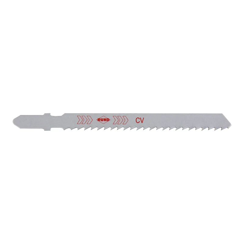 Preisknaller RUKO 5x Stichsägeblatt 8070 HCS blank geschliffen - 3218070