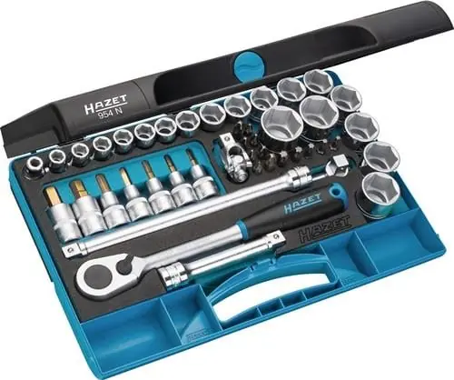 Angebot Hazet Steckschlüsselsatz 954N 44tlg.1/2" SW 10 - 32 mm Anzahl Zähne 90 6-kant - 954N