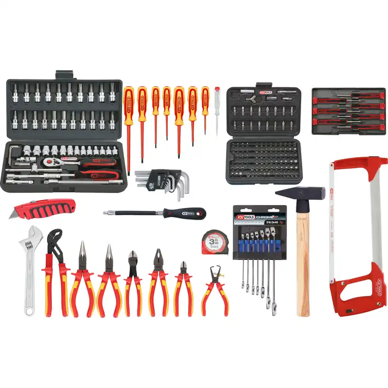 KS TOOLS Premium Max Elektriker-Werkzeugkoffer 195tlg. - 117.0195 Sale