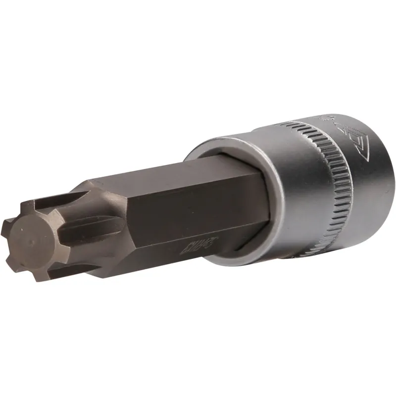 BRILLIANT TOOLS 1/2" RIBE-Bit-Stecknuss 100 mm lang M13 - BT022737 Top-Preis
