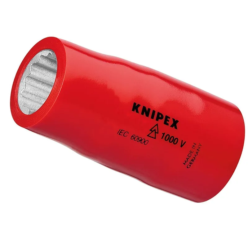Knipex 1x Steckschlüsseleinsatz (Doppel-Sechskant) mit Innenvierkant 1/2" - 98479/16" Solange Der Vorrat Reicht