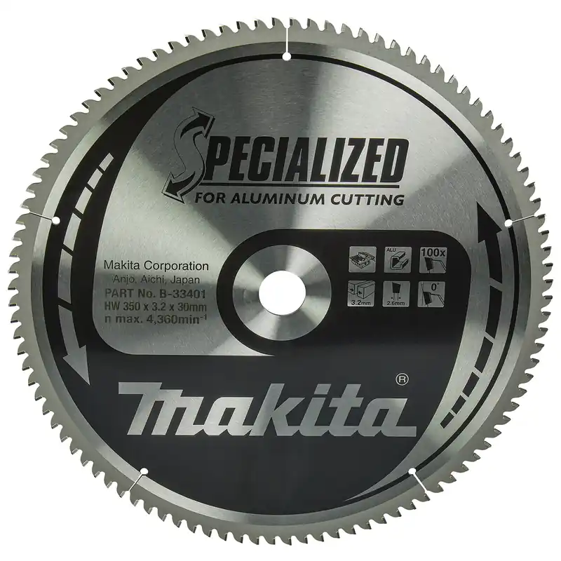 Makita SPECIALIZED Sägeblatt 350x30x100Z - B-33401 Sonderaktion
