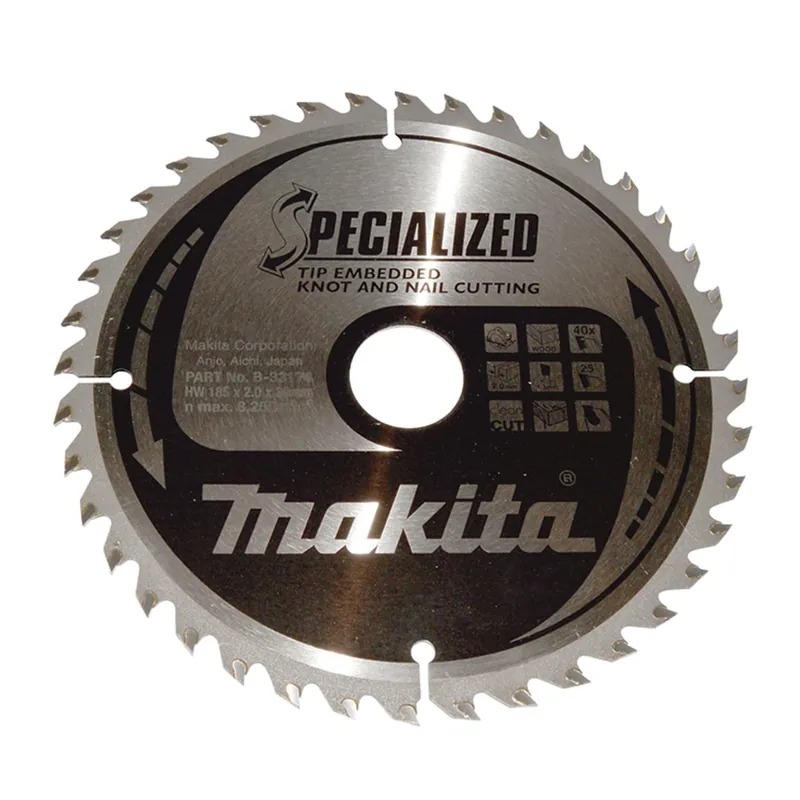 Makita SPECIALIZED Sägeblatt 185x30x40Z - B-33174 Knallerangebot