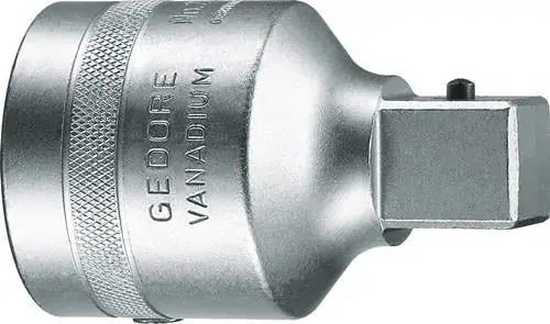 Zertifiziert Gedore Reduzierstück 2132 Antriebsvierkant 1″ Abtriebsvierkant 3/4″ Länge 75 mm - 6180040