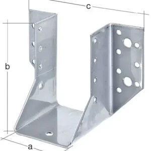 Preisknaller GAH Alberts Balkenschuh Typ A 100/140 2 mm ETA-08/0171 Stahl sdmverz. - 335892