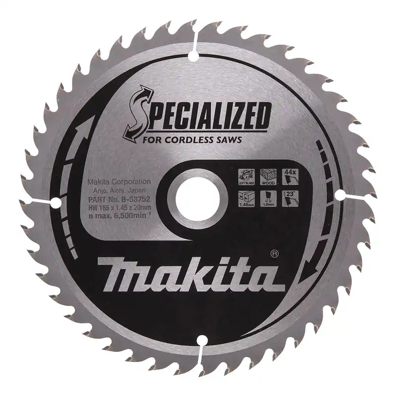 Wochenendangebot Makita SPECIALIZED Sägeblatt 165x20x44Z - B-53752