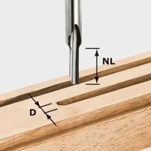 Angebot Festool Nutfräser HS Schaft 8 mm HS S8 D 4/15 - 490942