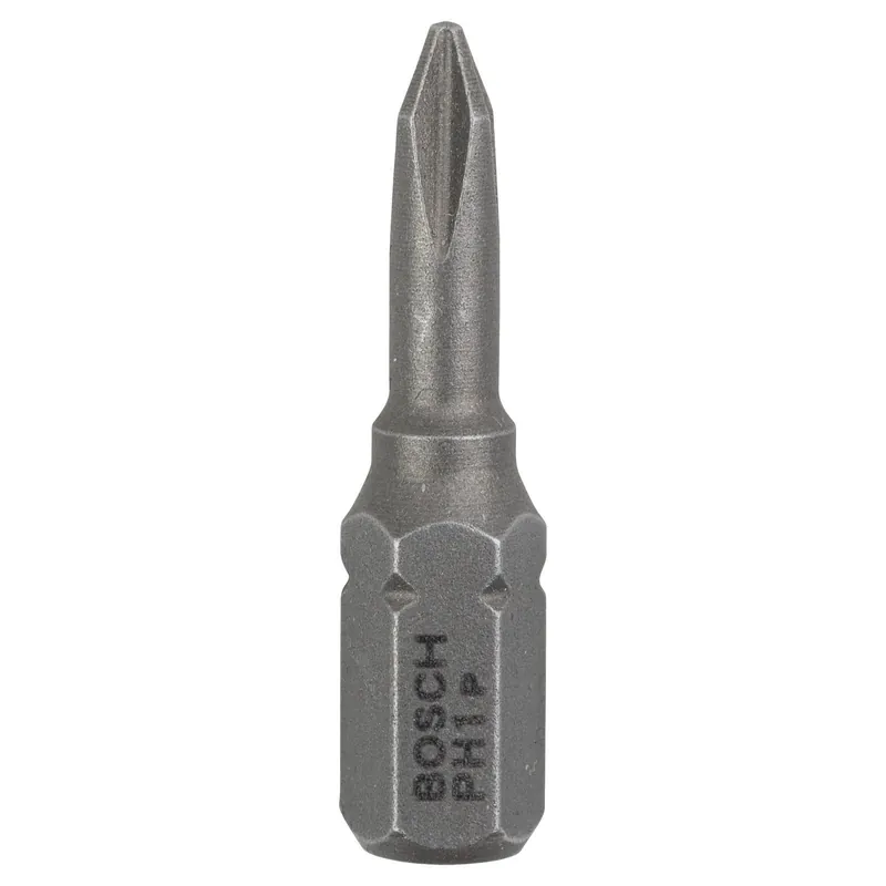 Begrenztes Angebot Bosch 3x Schrauberbit Extra-Hart, PH 1, 25 mm - 2607001508