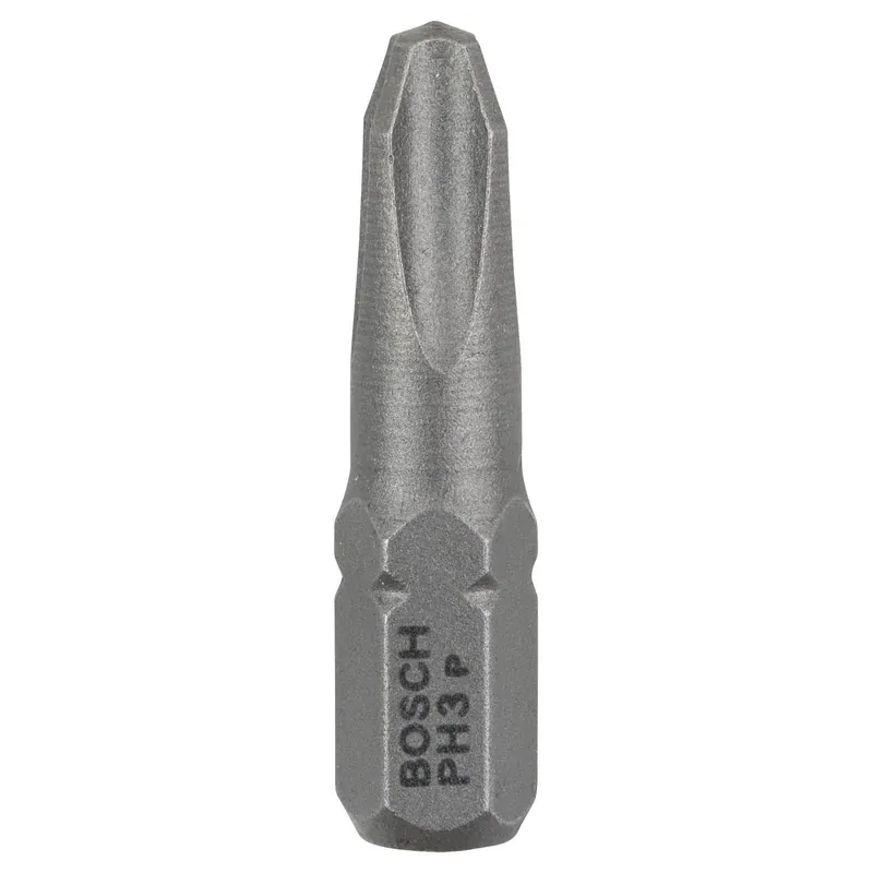 Kostenfreie Lieferung Bosch 3x Schrauberbit Extra-Hart, PH 3, 25 mm - 2607001515