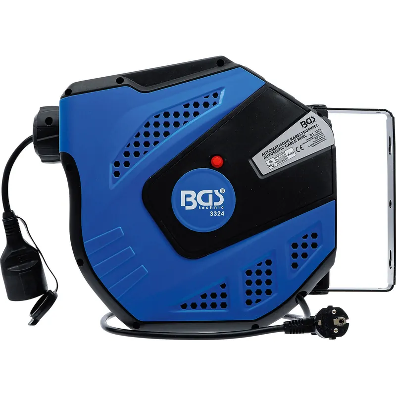 BGS Automatische Kabeltrommel 20 m - 3324 Sichere Zahlung