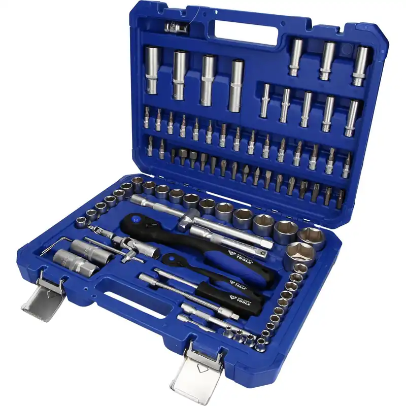 BRILLIANT TOOLS Steckschlüssel-Satz 94tlg. 1/4" 1/2" - BT023094 Rabatt