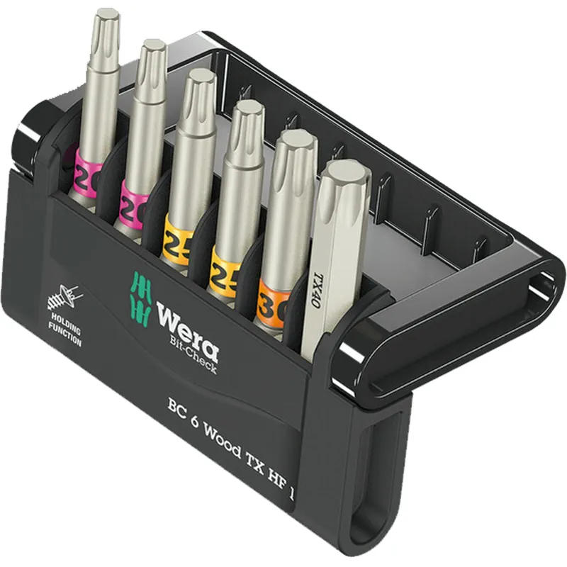 Schnäppchen Wera Bit-Check 6 Wood TX HF 1 SB - 05073639001
