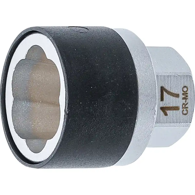 BGS Spiral-Profil-Steckschlüssel-Einsatz / Schraubenausdreher Antrieb Außensechskant 17 mm SW 17 mm - 7510-17 Online Kaufen