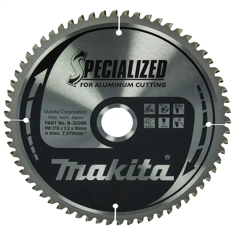 Makita SPECIALIZED Sägeblatt 216x30x64Z - B-33299 Preisknaller