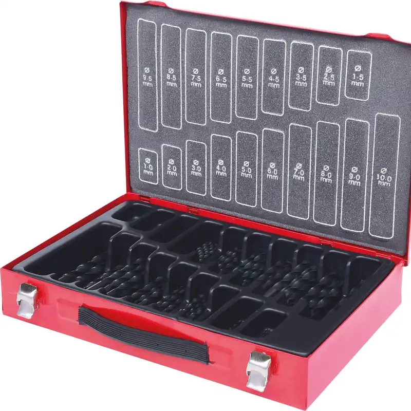KS TOOLS HSS-R Spiralbohrer-Satz 170tlg. 1-10 mm - 330.1640 Mega-Angebot