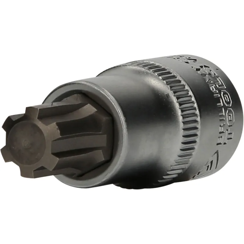 Ausverkauf BRILLIANT TOOLS 1/2" RIBE-Bit-Stecknuss 55 mm lang M12 - BT022726