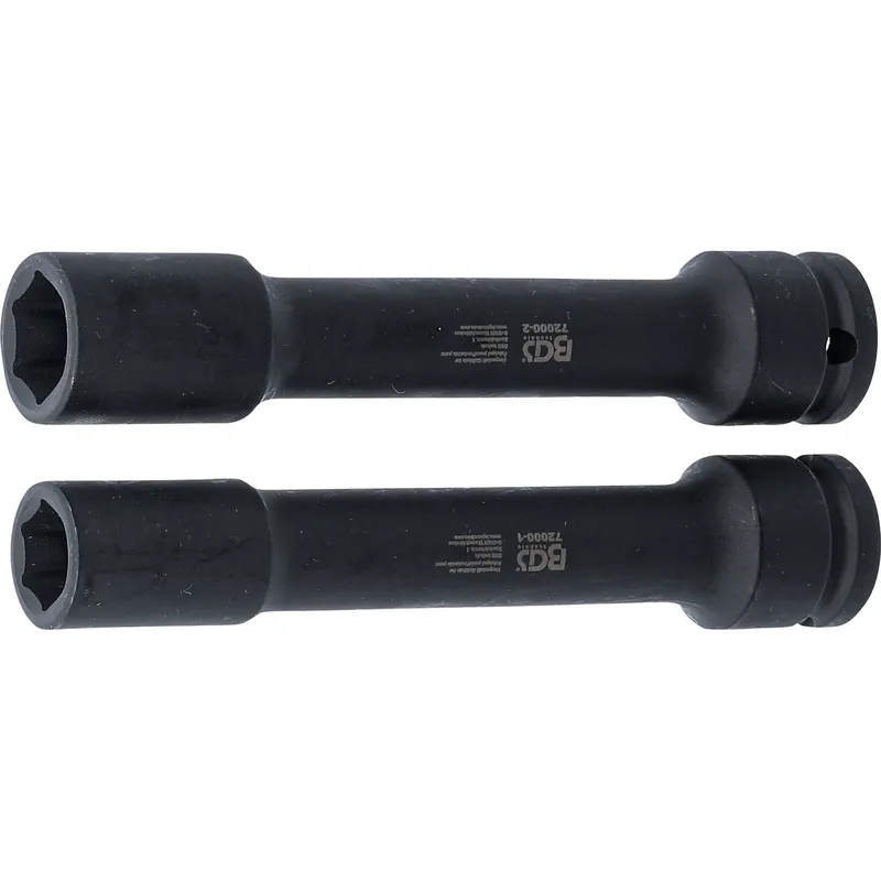Echt BGS Spezial-Steckschlüssel-Einsatz-Satz für Ausgleichsgetriebeflansch-Mutter für Volvo SW 15 - 18 mm - 72000