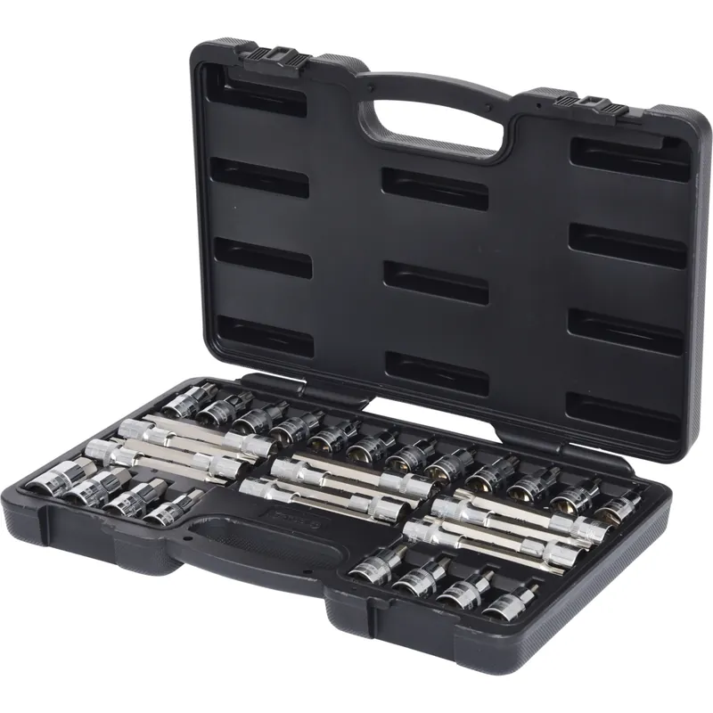Sonderaktion KS TOOLS 1/2" CHROMEplus Bit-Stecknuss-Satz 32tlg. - 918.1752