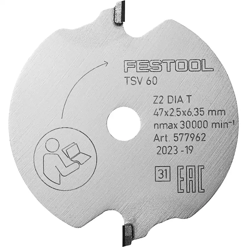 Saisonangebot Festool Vorritz-Sägeblatt DIA 47 x 2,5 x 6,35 T2 WOOD FINE CUT SPECIAL - 577962