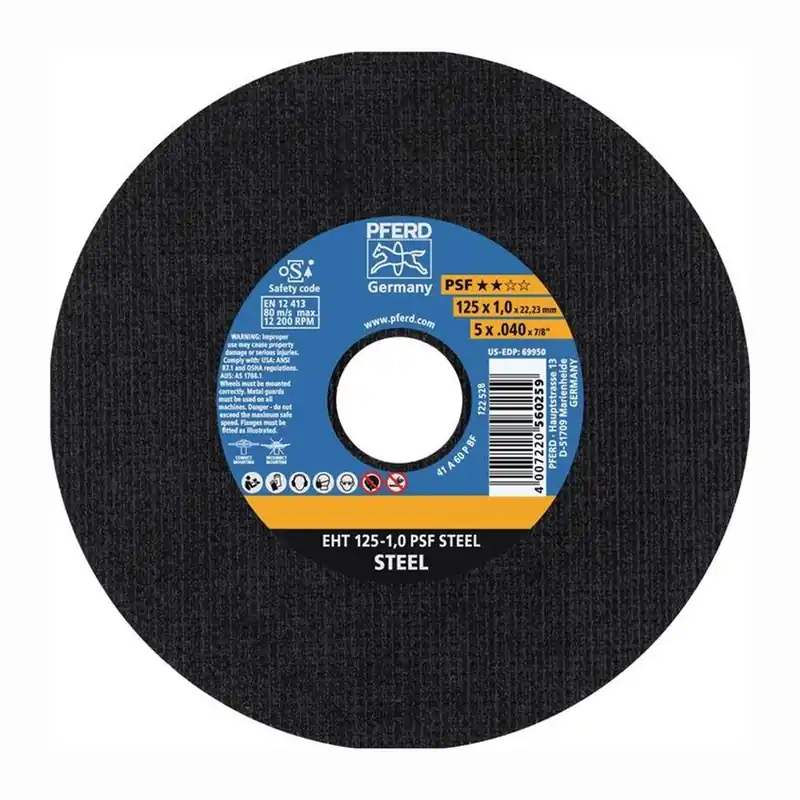 Online Kaufen PFERD Trennscheibe PSF STEEL Ø 125 x 1 mm gerade - 61719010