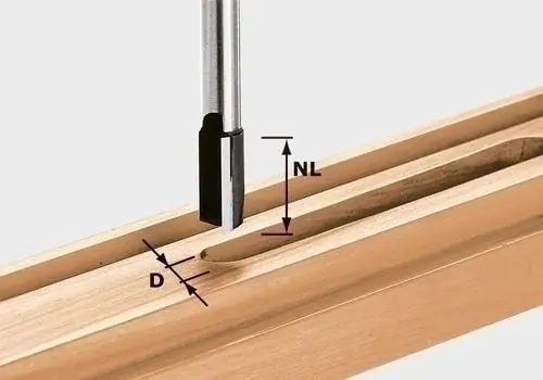 Festool Nutfräser HW Schaft 12 mm HW S12 D14/40 - 491088 Begrenztes Angebot