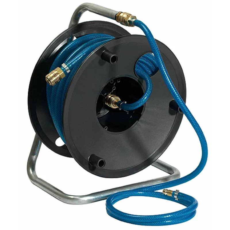 Heißes Angebot Riegler Druckluft-Schlauchtrommel 20 m PVC-Schlauch Ø 12 x 6 Kupplung NW 7,2 - 113975