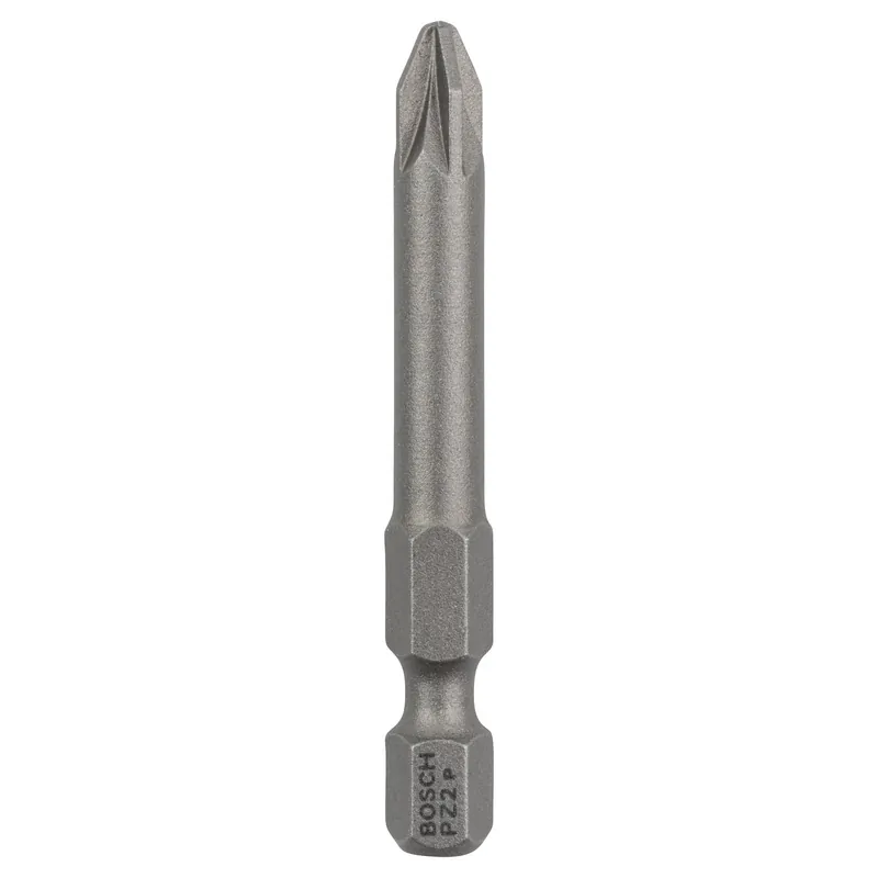 Zertifiziert Bosch 25x Schrauberbit Extra-Hart, PZ 2, 49 mm - 2607002506
