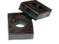 4-tlg. Satz Gummiunterlagen zwischen Aufbau und Chassis, hinten im Radhaus, 17mm stark Super-Preis