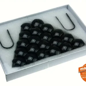 Abdeckkappen für Radschrauben schwarz Set, 20 Stück, SW 19 Sofort Bestellen