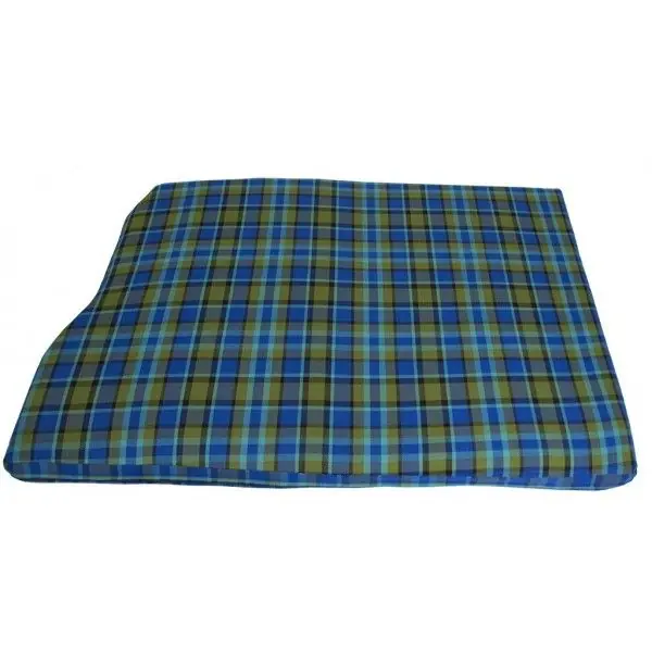 Neue Kollektion Bezug für Matratze hinten, blau, mit Ausschnitt für Reserverad, passend für Westfalia T2B Helsinki