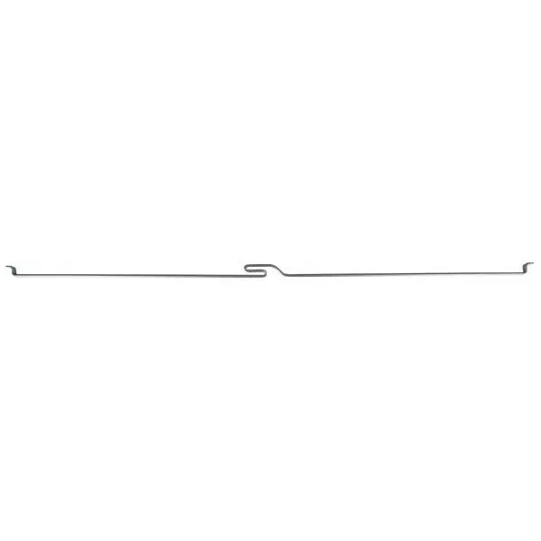 Gardinenschiene für Heckscheibe, oben, Alu, passend für Bus T1 08/63-07/67 Westfalia Knallerangebot