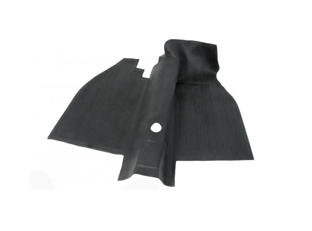 Gummimatte, schwarz, vorn, passend für Käfer ab 08/72 Jetzt Kaufen