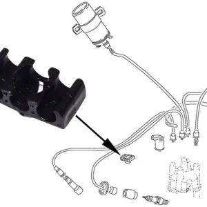 Halter für Zündkabel am Gebläsekasten Meistverkauft