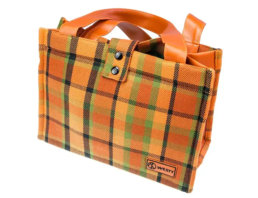Direkt Vom Hersteller Handtasche Westfalia „orange“ groß